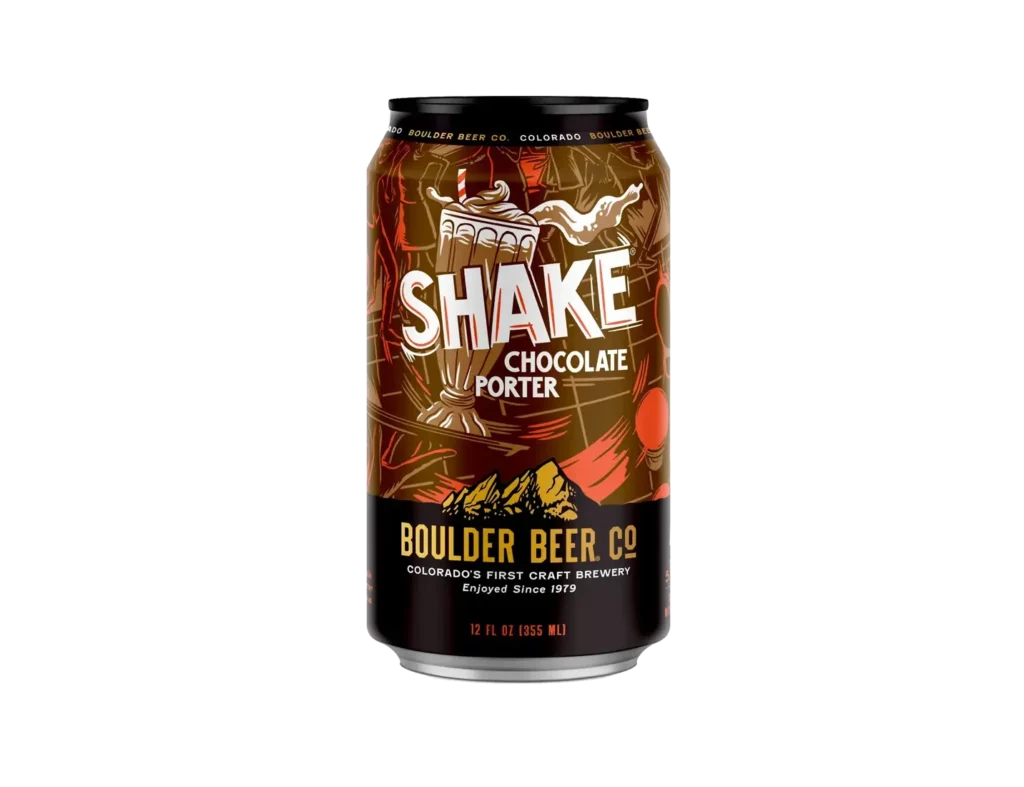 Can of Boulder Beer Shake Chocolate Porter