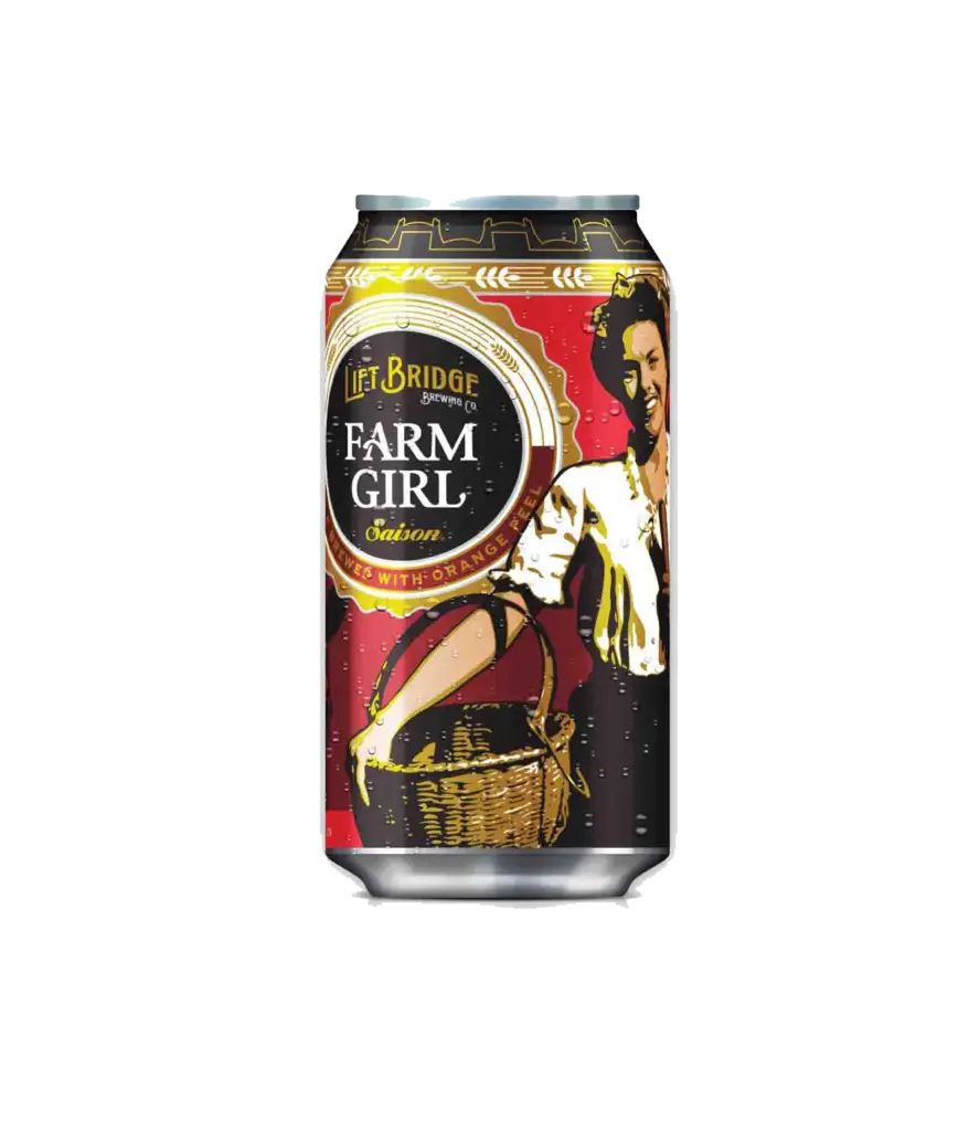 Can of Lift Bridge Farm Girl Saison