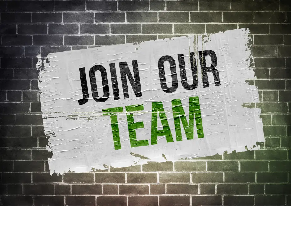 Join our team sign